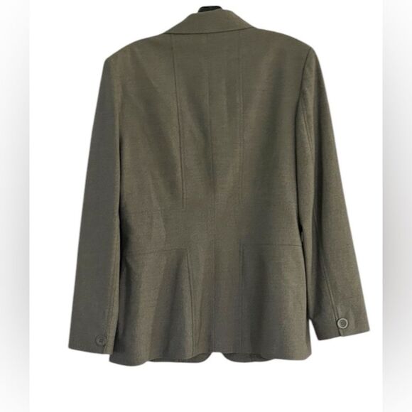 The Limited Stretch Gray Lined Blazer Size Large - Picture 2 of 6